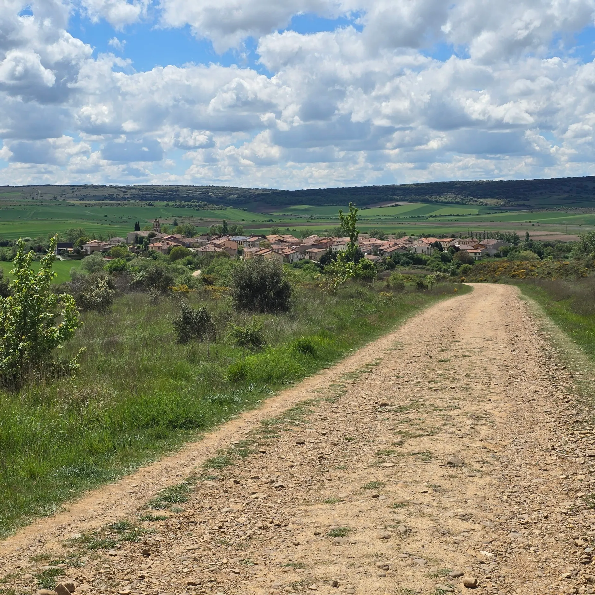 Billede fra pilgrimsvandringen på Caminoen, 45